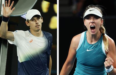 Cuplul în vogă al tenisului, sprijin reciproc total » După meci, direct în tribună pentru a-și susține logodnica