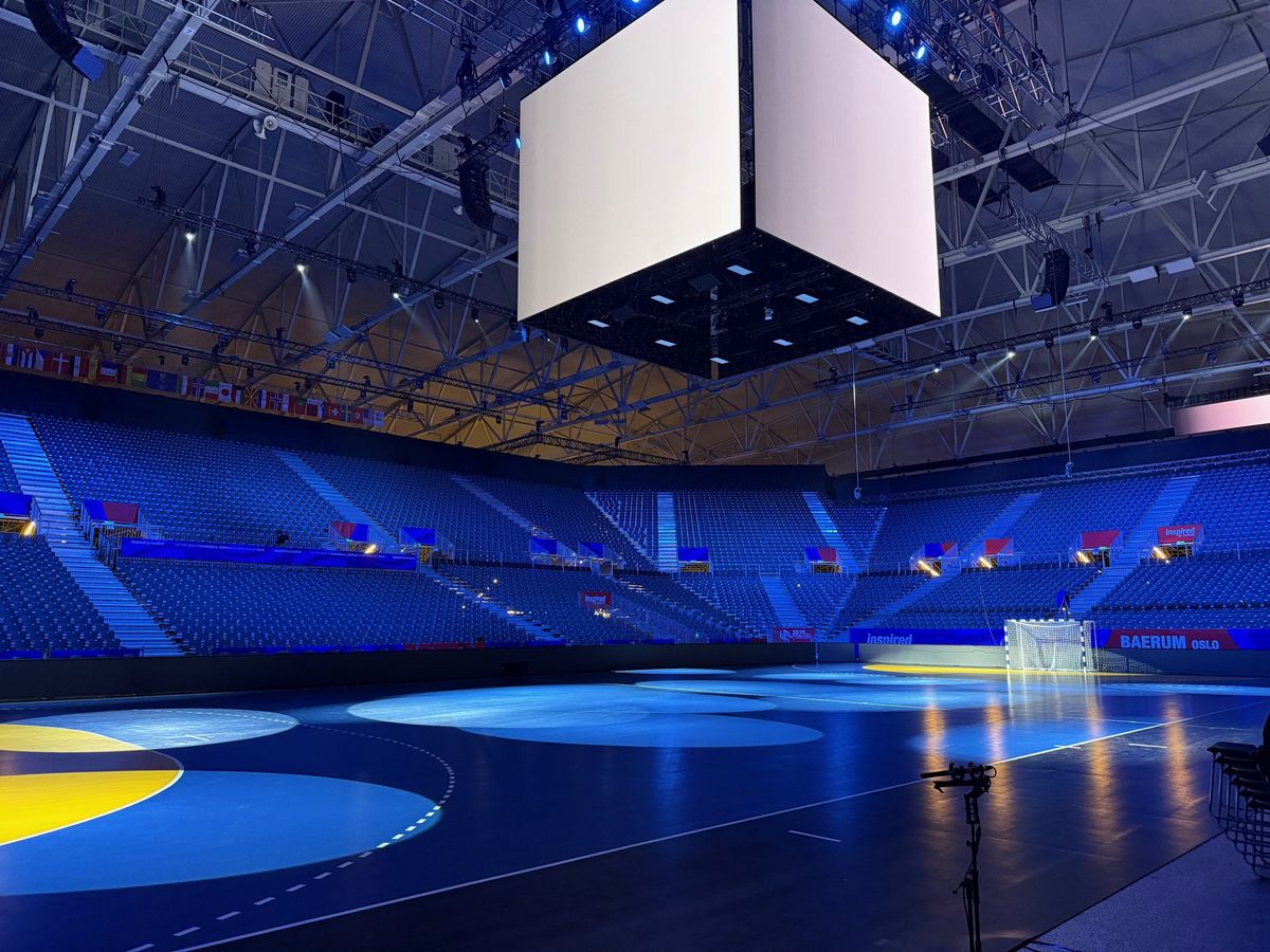Un stadion a fost transformat peste noapte în sală pentru Campionatul Mondial de handbal masculin » Senzațional ce au reușit norvegienii
