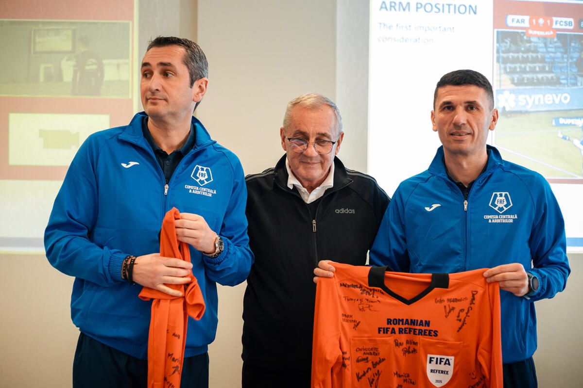 Arbitrii români, testați de CCA