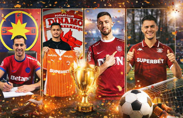BURSA TRANSFERURILOR în Superliga » Toate mutările iernii: nume noi la FCSB, CFR Cluj și Dinamo