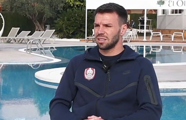 Ce spune Andrei Cordea, la final de cantonament cu CFR Cluj: „Sunt buni și glumeți”