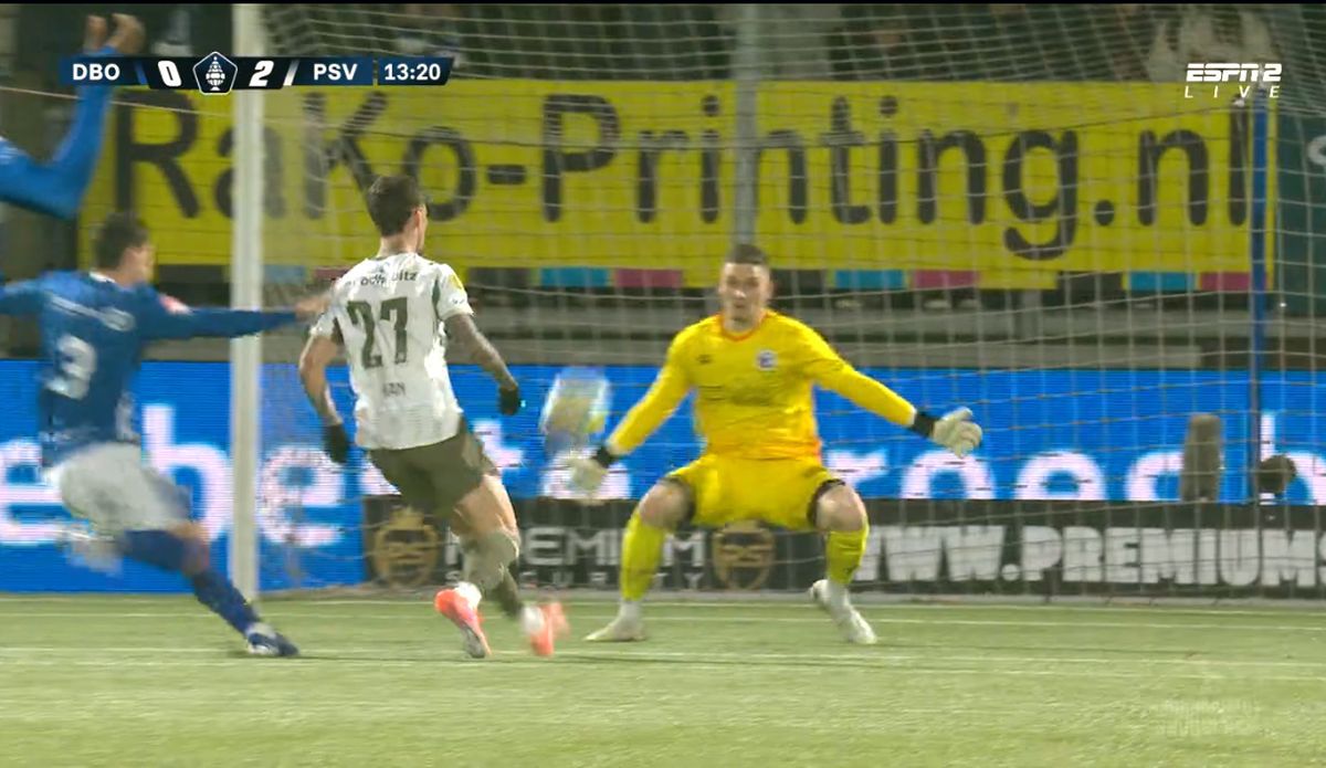 Dennis Man, gol în Den Bosch - PSV