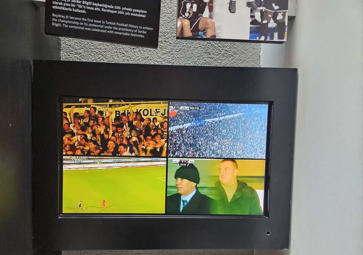 Muzeul lui Beșiktaș: „Pantera din Kadikoi” la loc de onoare, Mircea Lucescu la și alții