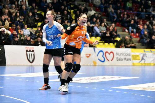 Egalitate în derby-ul dintre Minaur Baia Mare și CSM București/Foto: Facebook (Minaur Baia Mare)