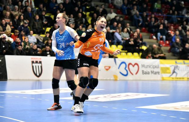 EGALITATE în derby-ul dintre Minaur Baia Mare și CSM București! Meci fantastic și un punct prețios pierdut de „tigroaice”