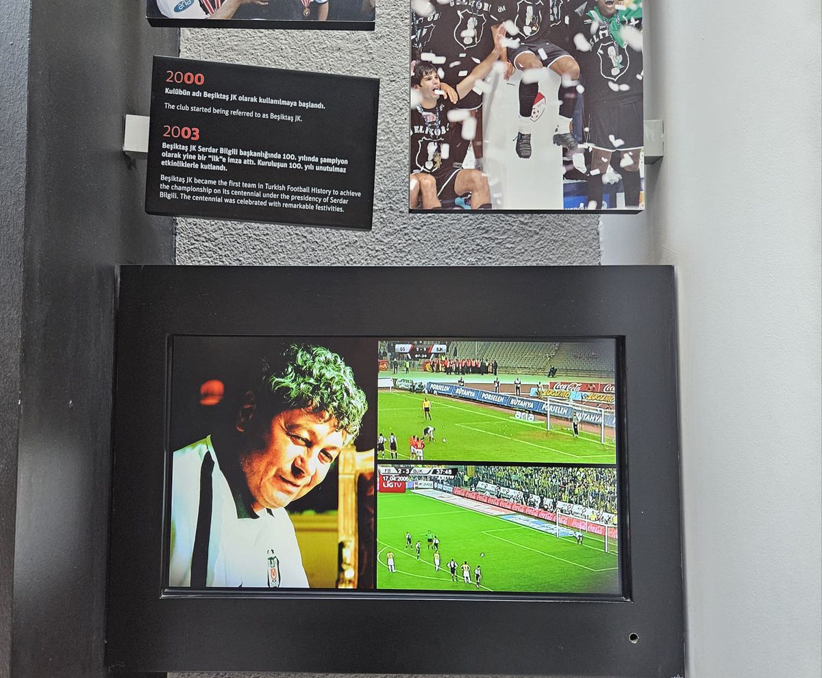 Muzeul lui Beșiktaș: „Pantera din Kadikoi” la loc de onoare, Mircea Lucescu la și alții