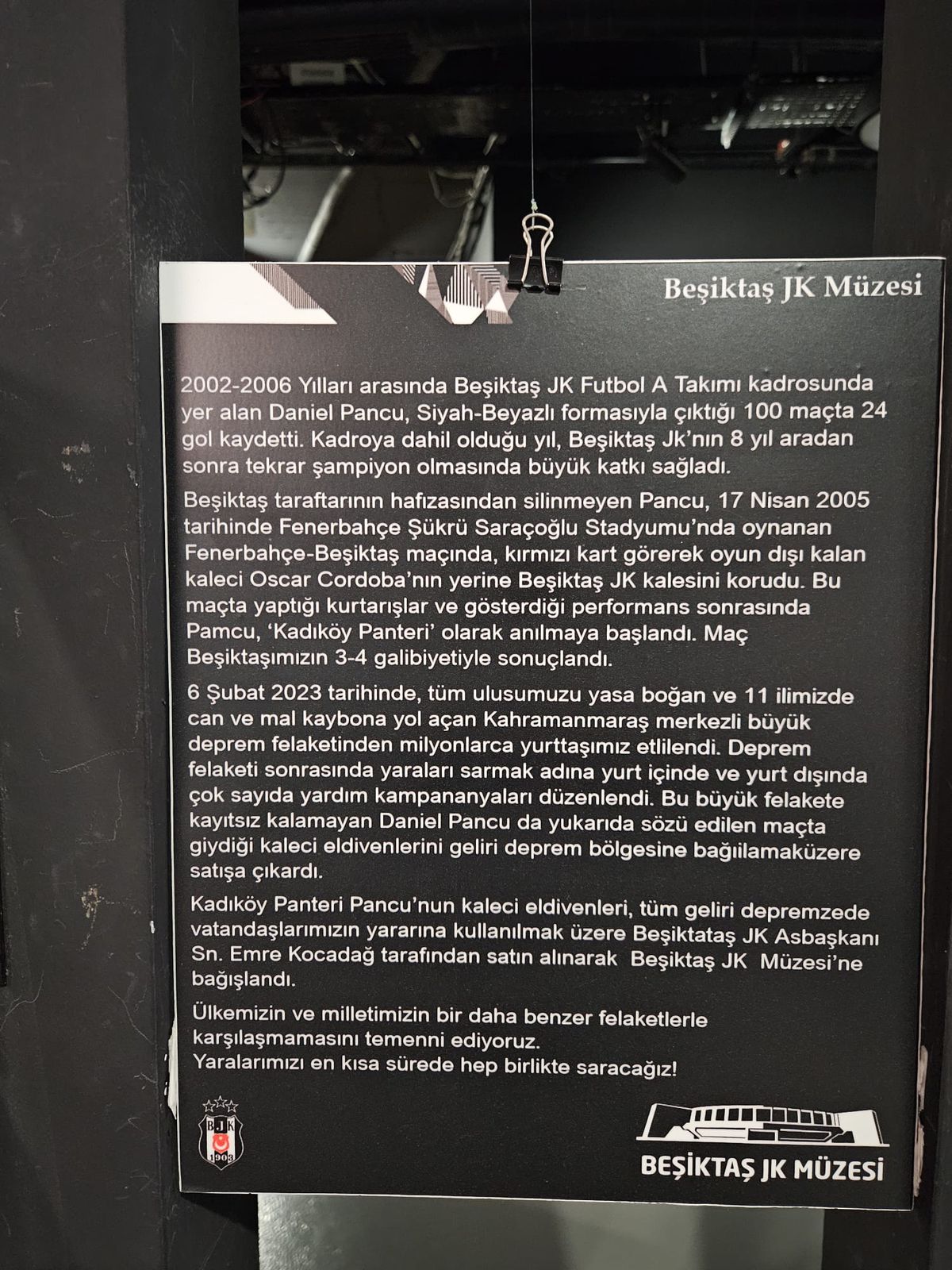 Muzeul lui Beșiktaș: „Pantera din Kadikoi” la loc de onoare, Mircea Lucescu la și alții