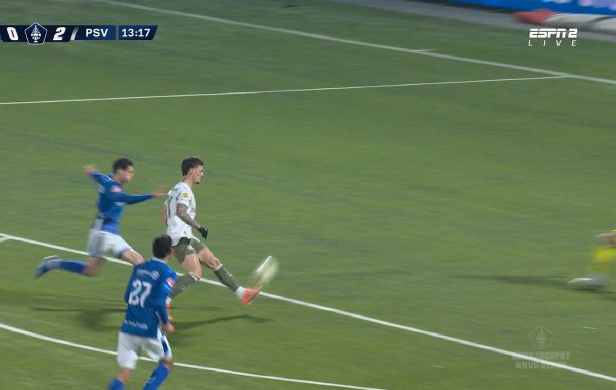 Dennis Man, gol în Den Bosch - PSV