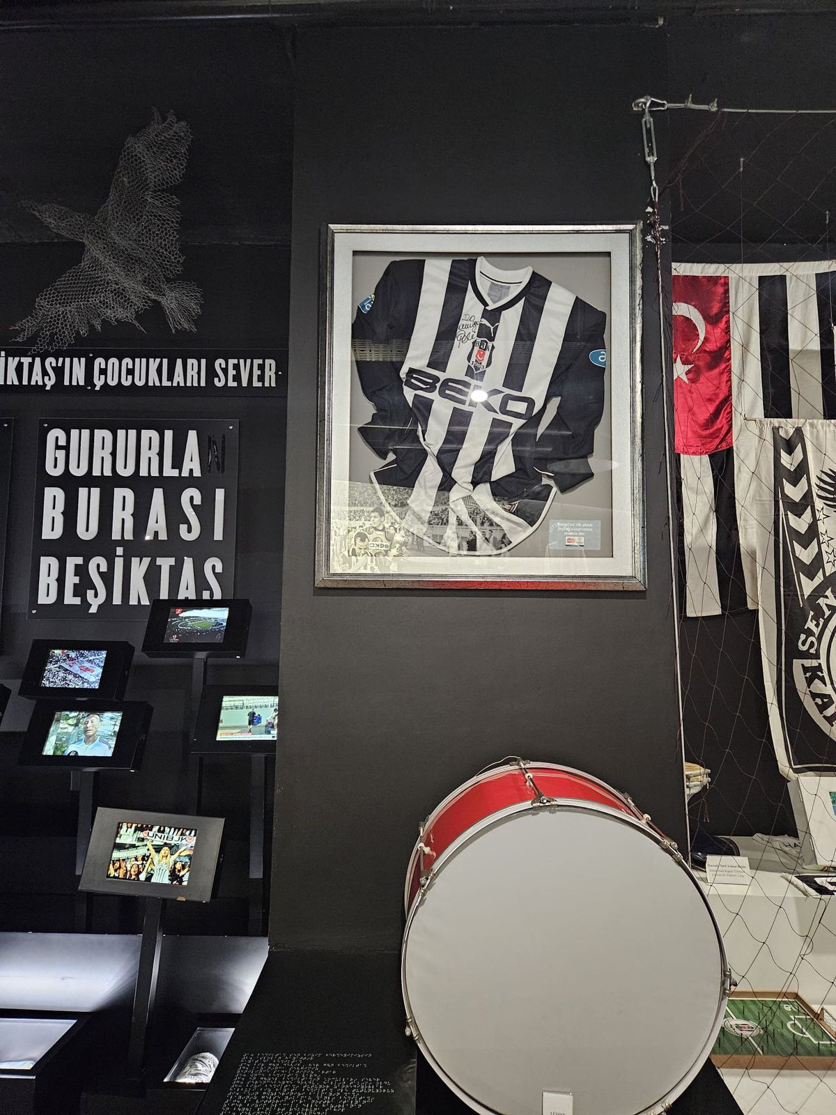 Muzeul lui Beșiktaș: „Pantera din Kadikoi” la loc de onoare, Mircea Lucescu la și alții