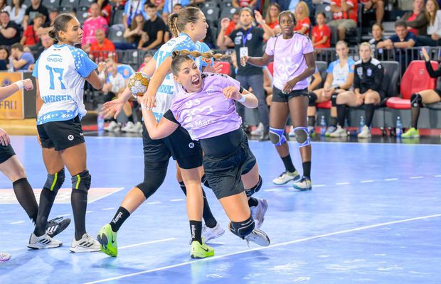 Minaur Baia Mare - CSM București, derby european în „Liga Florilor” » Arbitrii acordă lovituri de la 7 metri în serie