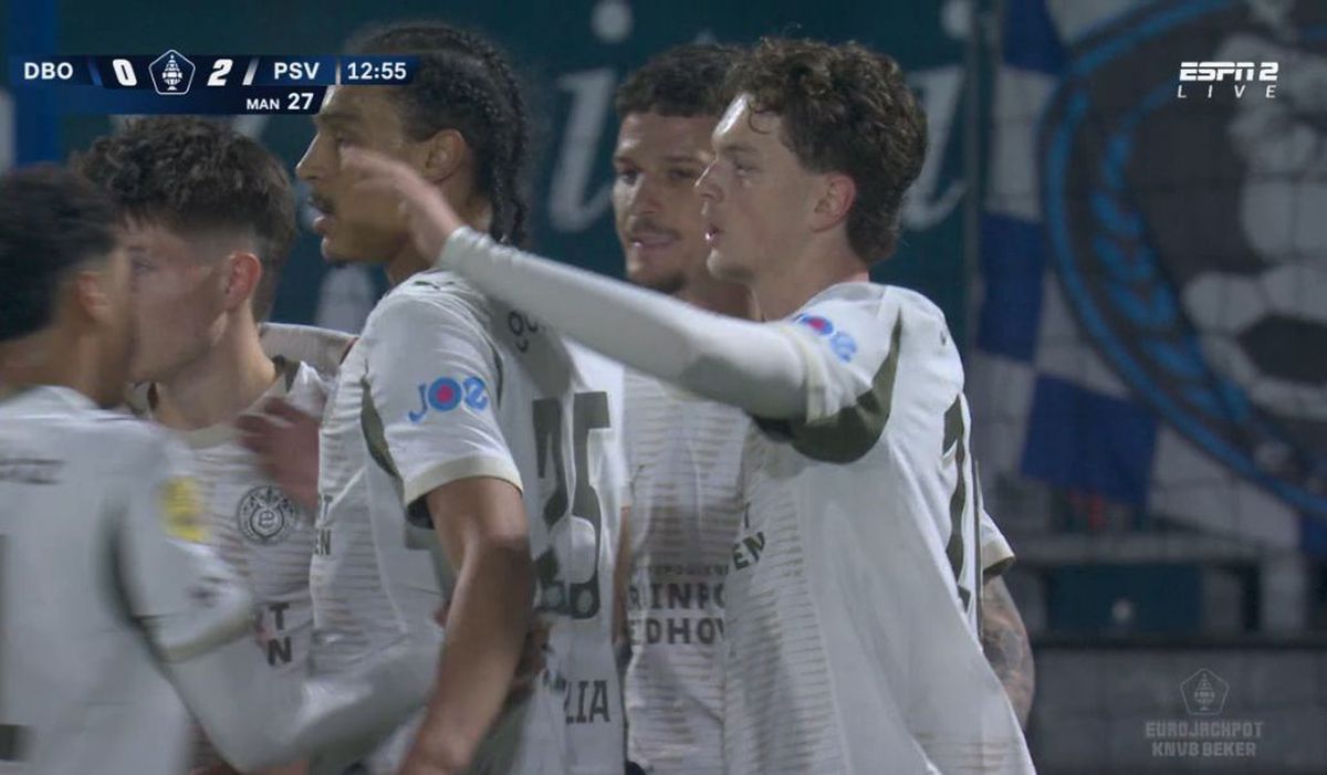 Dennis Man, gol în Den Bosch - PSV