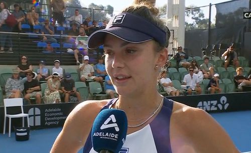 Jaqueline Cristian a luat microfonul și a surprins după calificarea în sferturi la Adelaide: „Îmi pare rău”