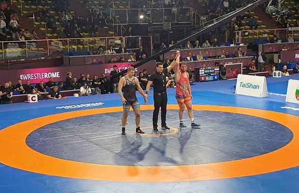 Albert Saritov s-a calificat în finala Europenelor de lupte la 97 kg!