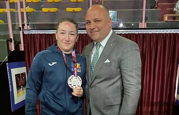 Cătălina Axente, bronz pentru România la Europenele de lupte!