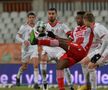 Magaye Gueye a fost unul dintre jucătorii luați la țintă după Dinamo - Sepsi 0-0 / Sursă foto: Cristi Preda