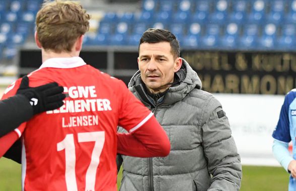 Echipa lui Constantin Gâlcă, egal obținut în prelungiri cu Nordsjaelland » Ce loc ocupă Vejle în Danemarca