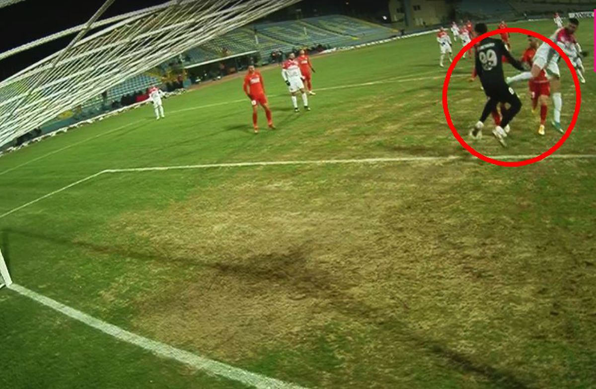 FOTO Penalty controversat în FC Hermannstadt - FCSB!