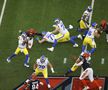 Spectacol în SuperBowl LVI » Los Angeles Rams a reușit să întoarcă scorul și să câștige pentru a doua oară trofeul