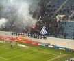 CSU Craiova - FCU Craiova, oprit 10 minute de suporteri: artificii pe stadion!