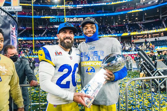 Los Angeles Rams a câștigat Superbowl LVI // FOTO: instagram.com/rams