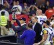 Spectacol în SuperBowl LVI » Los Angeles Rams a reușit să întoarcă scorul și să câștige pentru a doua oară trofeul