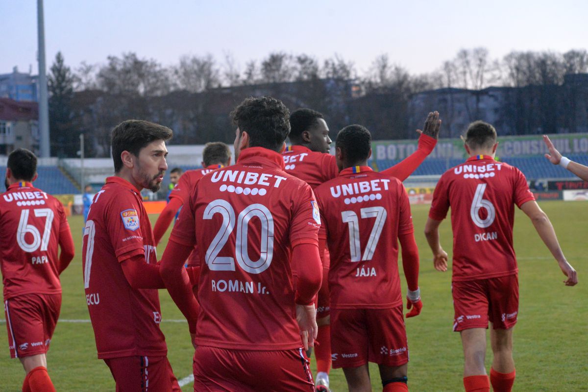 Avem un nou podium în Liga 1 » FC Botoșani, încă un salt spre play-off
