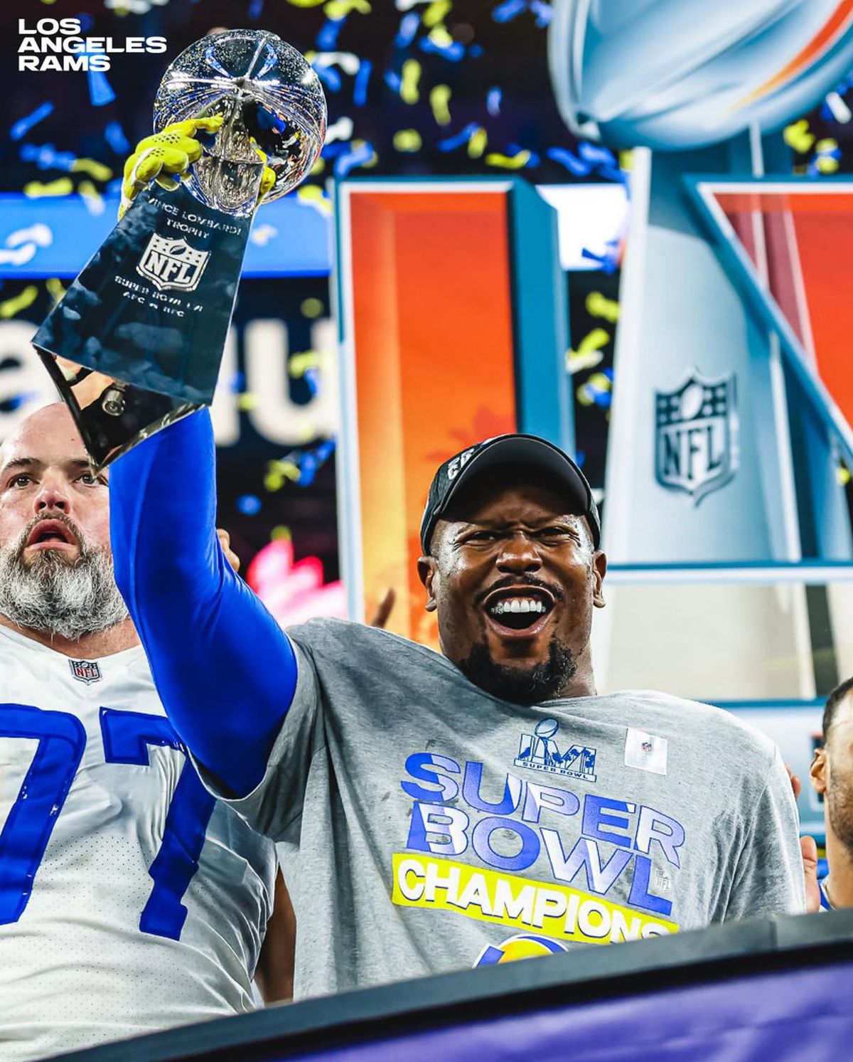 Spectacol în SuperBowl LVI » Los Angeles Rams a reușit să întoarcă scorul și să câștige pentru a doua oară trofeul