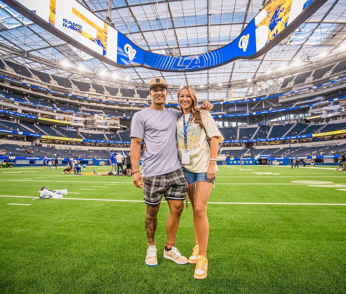 Moment spectaculos după ce a triumfat în SuperBowl » De Valentine's Day și-a cerut iubita de soție pe teren