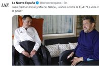 Uniți de o boală fără leac » Juan Carlos Unzue, fostul secund al lui Luis Enrique la Barcelona, l-a vizitat pe românul Marcel Sabou » Cei doi suferă de scleroză laterală amiotrofică