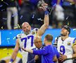 Spectacol în SuperBowl LVI » Los Angeles Rams a reușit să întoarcă scorul și să câștige pentru a doua oară trofeul