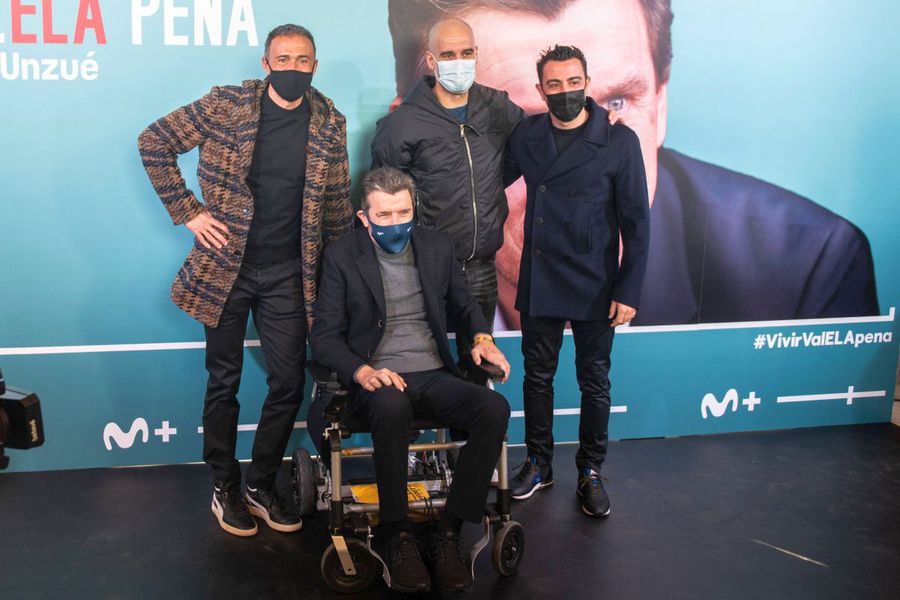 Uniți de o boală fără leac » Juan Carlos Unzue, fostul secund al lui Luis Enrique la Barcelona, l-a vizitat pe românul Marcel Sabou » Cei doi suferă de scleroză laterală amiotrofică