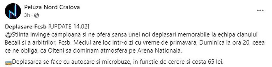 Oltenii inflamează spiritele înaintea derby-ului FCSB - CSU Craiova: „O nouă deplasare la echipa clanului Becali și a arbitrilor”