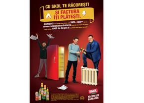 Skol dă premii de 1000 lei pe zi românilor pentru plata facturilor la utilități