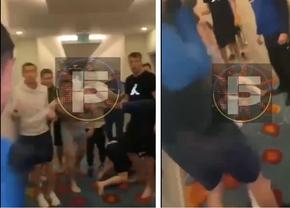 Imagini halucinante în cantonamentul din Turcia » Rușii și ucrainenii s-au întâlnit în hotel și s-au luat la bătaie: „Ne-am dus și am rezolvat problema!”