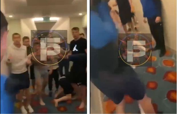 Imagini halucinante în cantonamentul din Turcia » Rușii și ucrainenii s-au întâlnit în hotel și s-au luat la bătaie: „Ne-am dus și am rezolvat problema!”