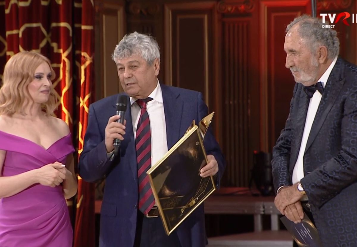Ion Țiriac și Mircea Lucescu, pe scenă la Gala Sportului Românesc: