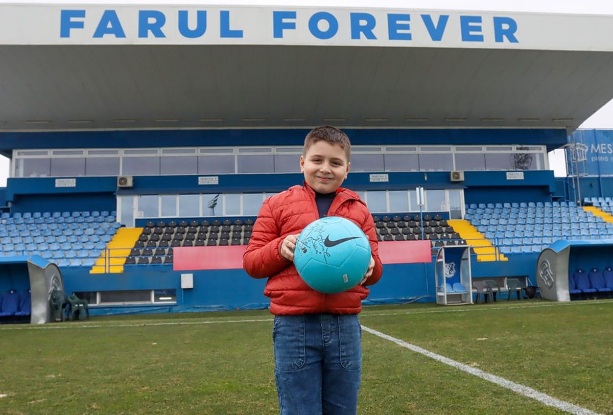 Gică Hagi, surpriză pentru suporterul Farului care a plâns la meciul cu Dinamo: „Dumi a impresionat o țară întreagă”