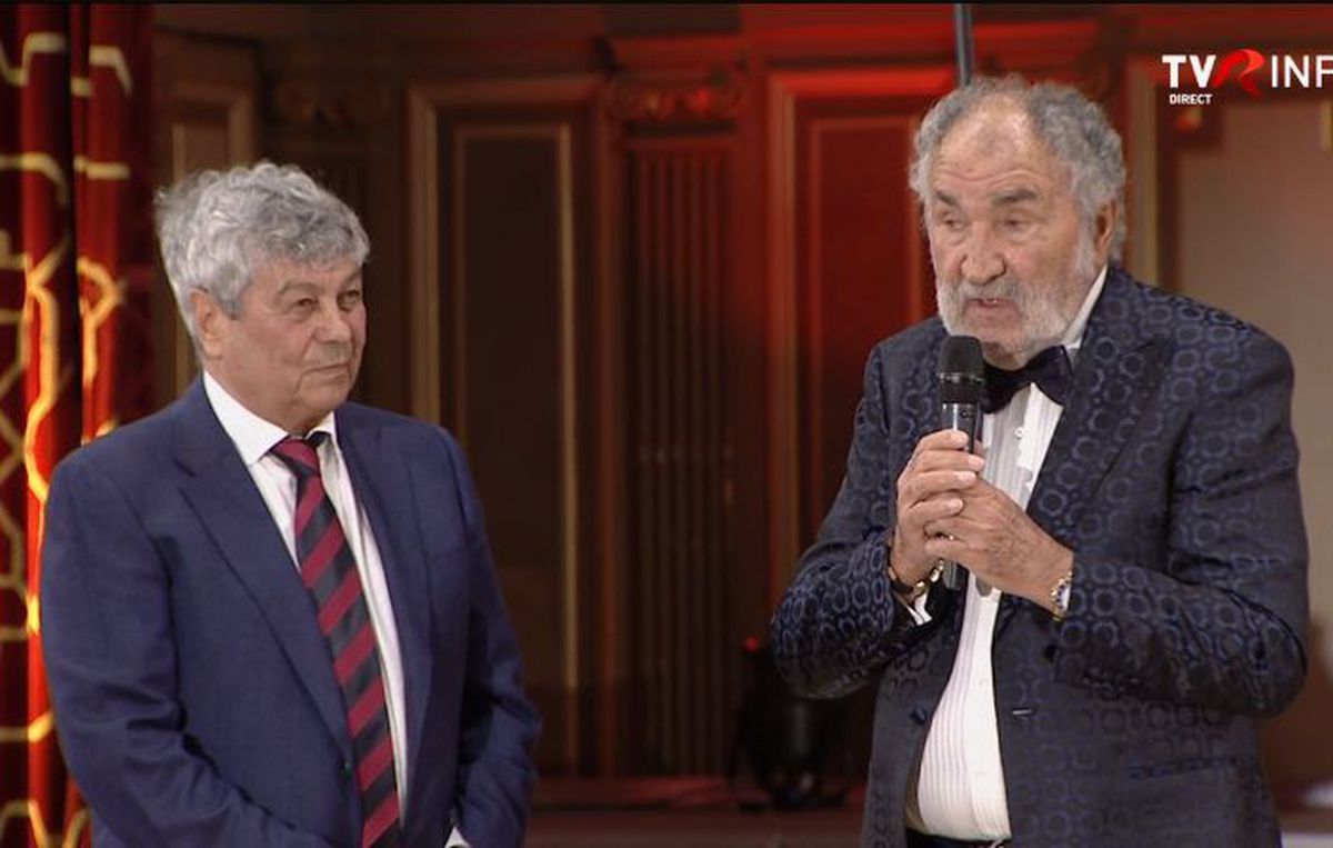 Ion Țiriac și Mircea Lucescu, pe scenă la Gala Sportului Românesc: