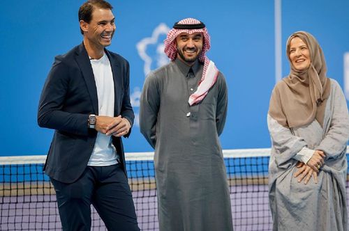 Rafael Nadal a devenit ambasador al tenisului în Arabia Saudită / Sursă foto:  Instagram@ Saudi Tennis