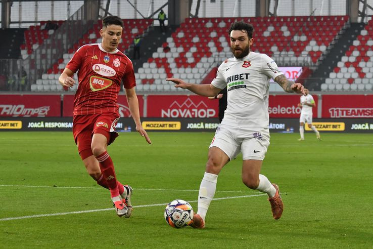 Sepsi - Hermannstadt, în runda #27 din Superliga // foto: Bogdan Bălaș