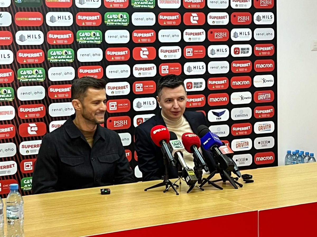 Prezentarea oficială a noului director sportiv al lui Dinamo » Care este strategia „câinilor” pentru transferuri: „Am avut 400 de propuneri”