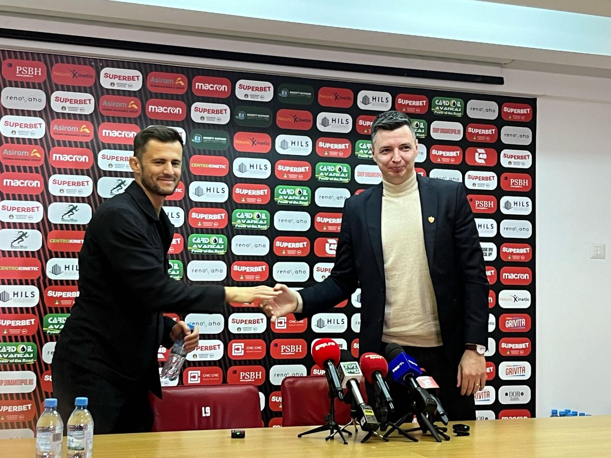 Prezentarea oficială a noului director sportiv al lui Dinamo » Care este strategia „câinilor” pentru transferuri: „Am avut 400 de propuneri”