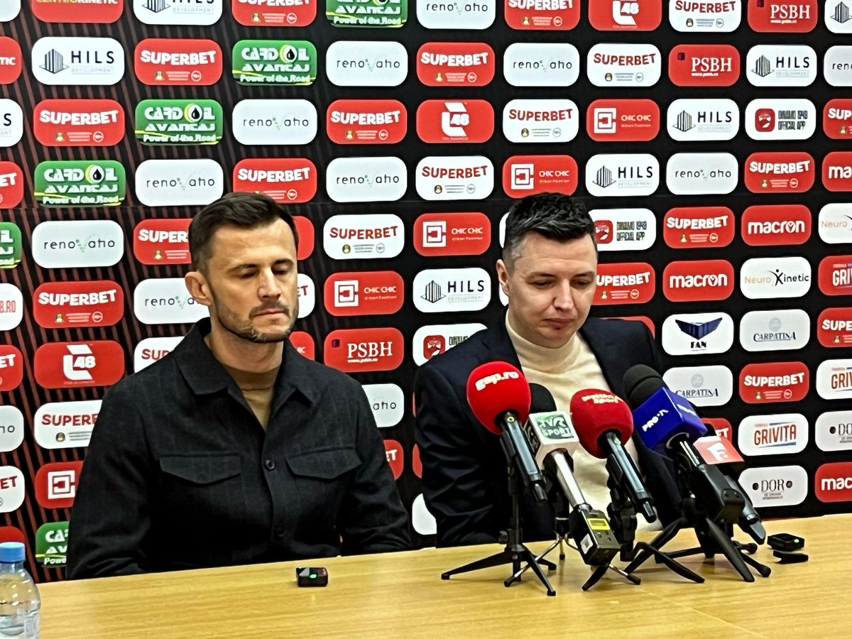 Prezentarea oficială a noului director sportiv al lui Dinamo » Care este strategia „câinilor” pentru transferuri: „Am avut 400 de propuneri”