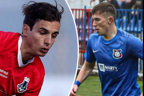 În 2020, Cisotti (stânga) evolua în Malta, la Sliema Wanderers. În 2023, Gheorghiță (dreapta) juca în Liga a 3-a din România, la FC Bihor