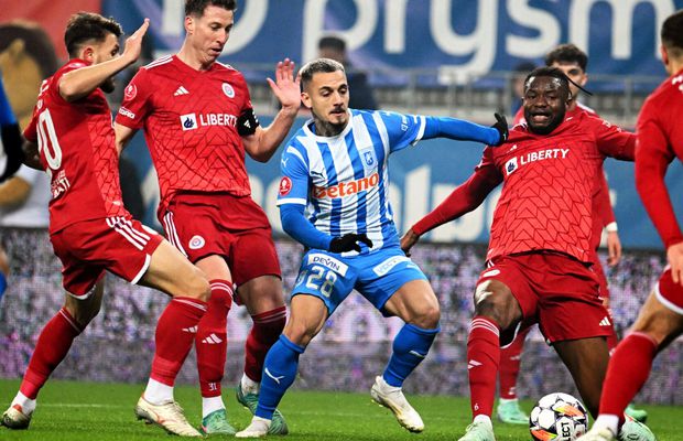 Universitatea Craiova - Oțelul Galați 2-1 » Urcară iar pe primul loc! Oltenii câștigă cu emoții și revin în fruntea Superligii! Clasamentul ACUM