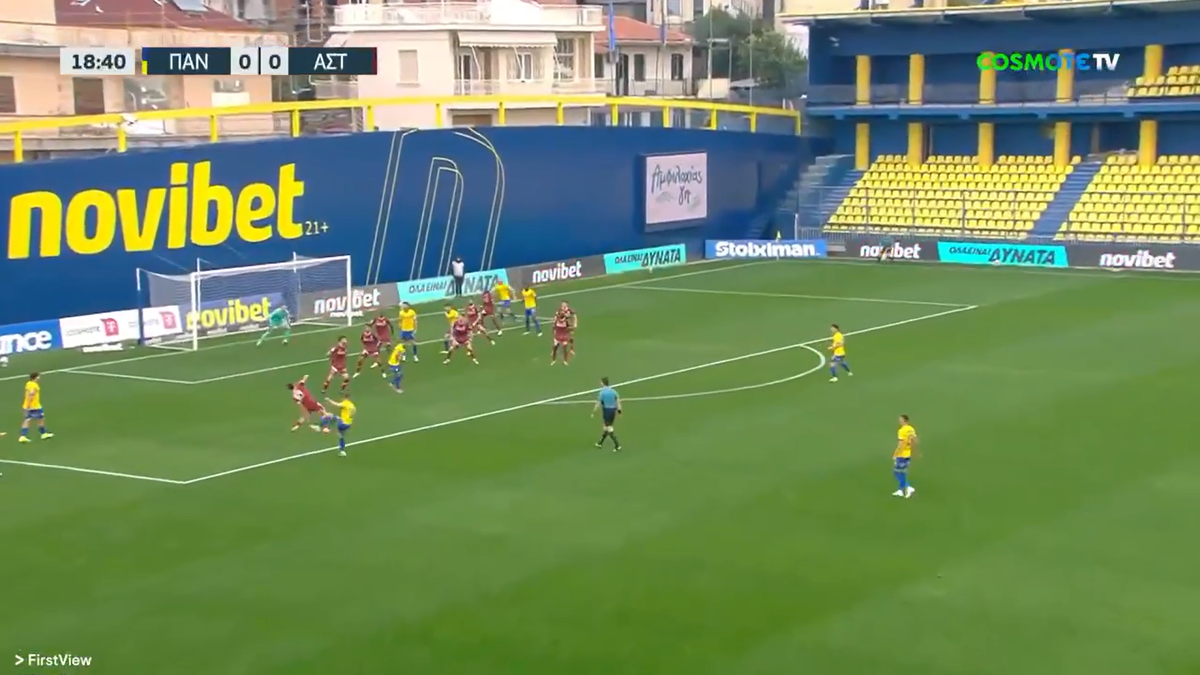 Gol Alexandru Mățan în Panetolikos - Asteras Tripolis