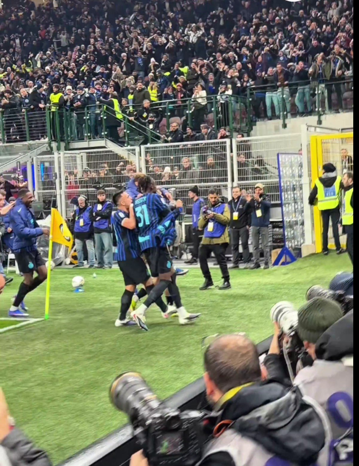 Cum a sărbătorit Inter victoria cu Juventus