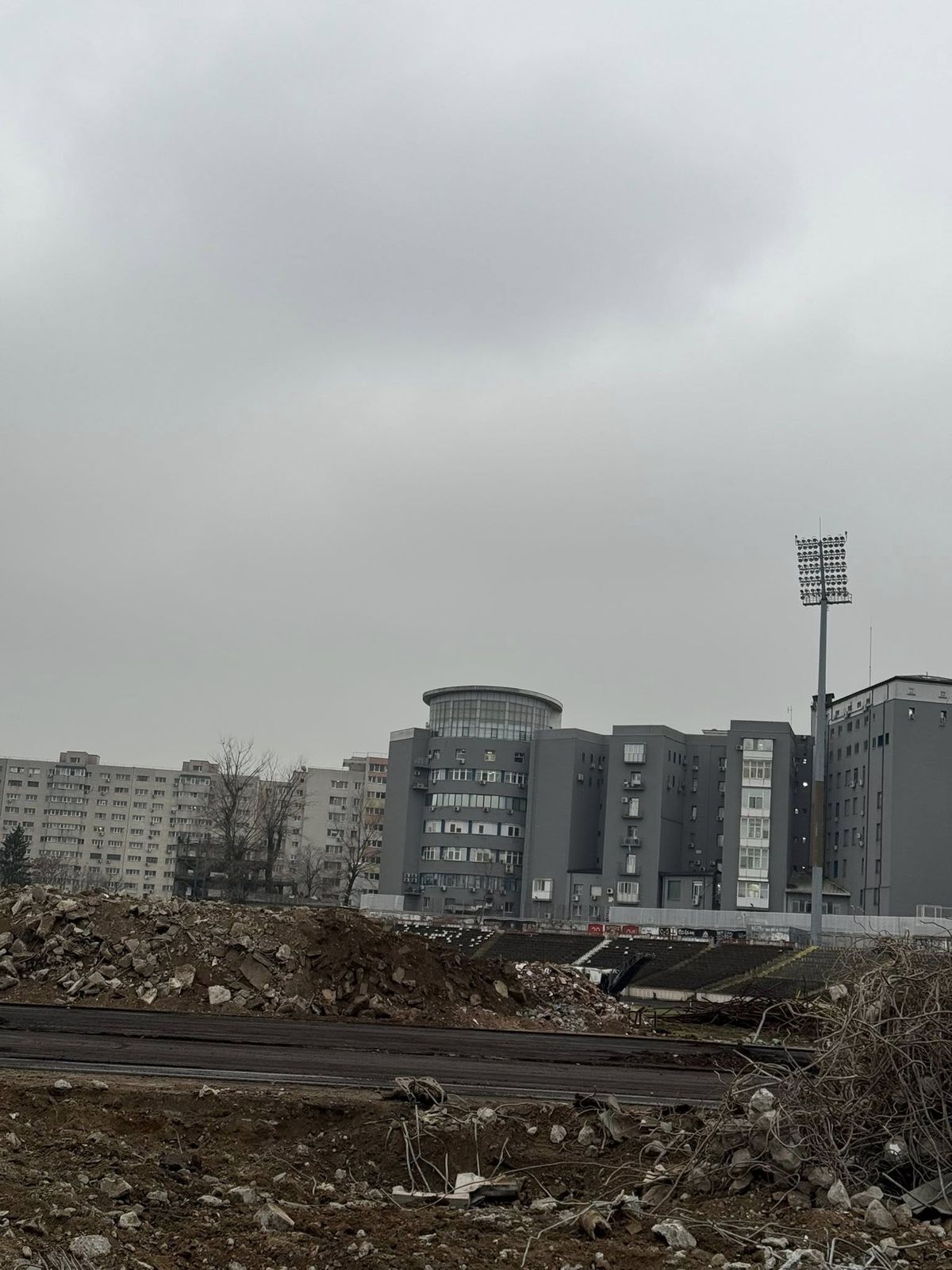 Pista vechiului stadion Dinamo a fost radiată