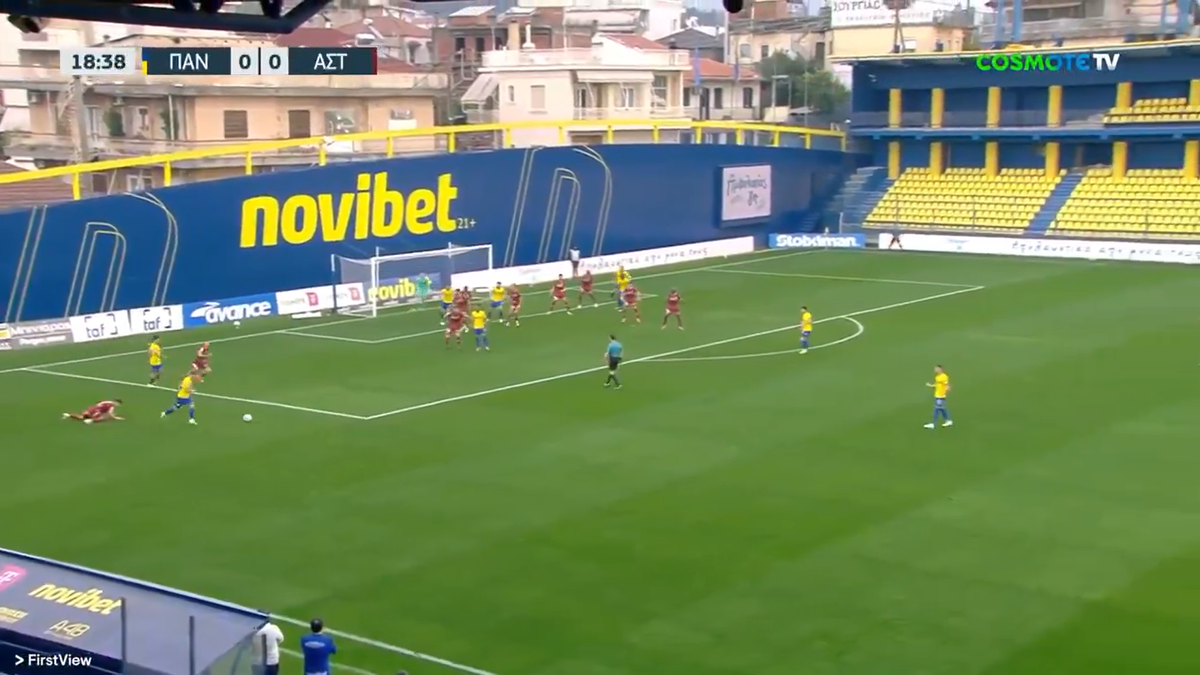 Gol Alexandru Mățan în Panetolikos - Asteras Tripolis