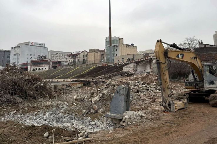 Pista vechiului stadion Dinamo a fost radiată // FOTO: Facebook @Noul Stadion Dinamo